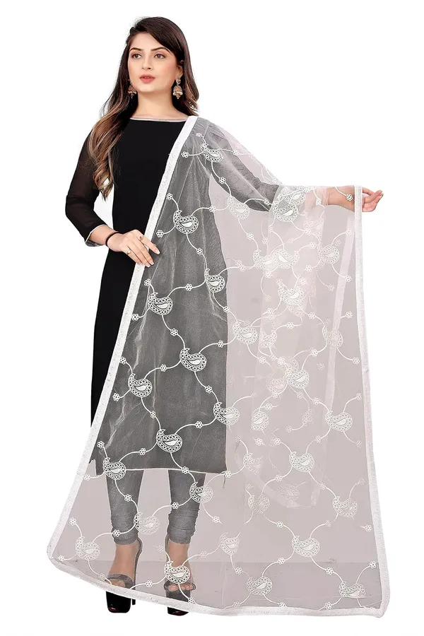 Designer_Women_Nylon_Net_Fancy_Embroidered_Dupatta_For_Women_Girls