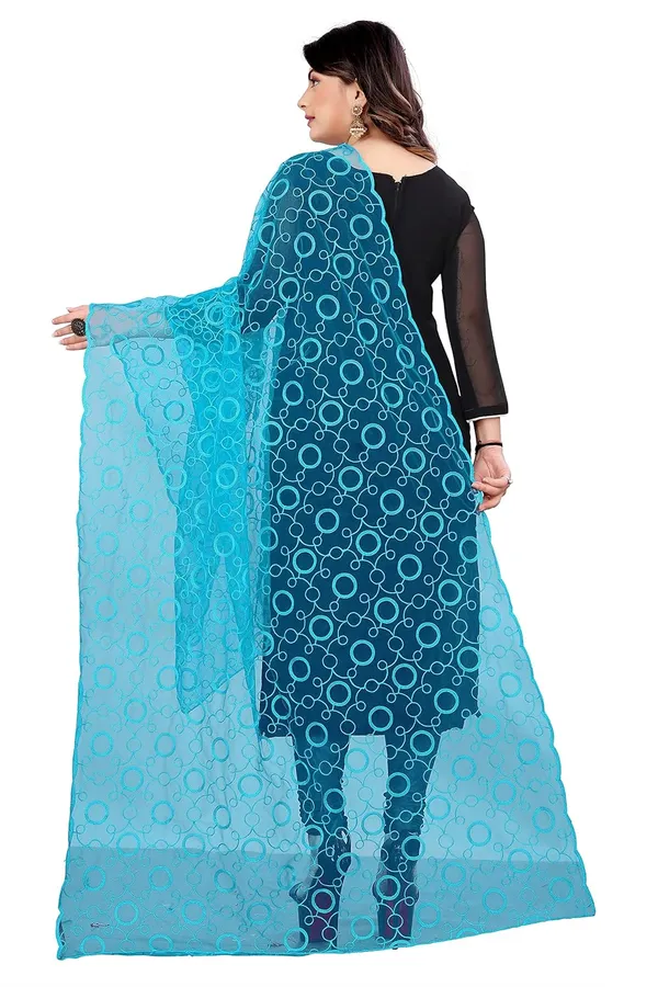 Designer_Women_Nylon_Net_Fancy_Embroidered_Dupatta_For_Women_Girl