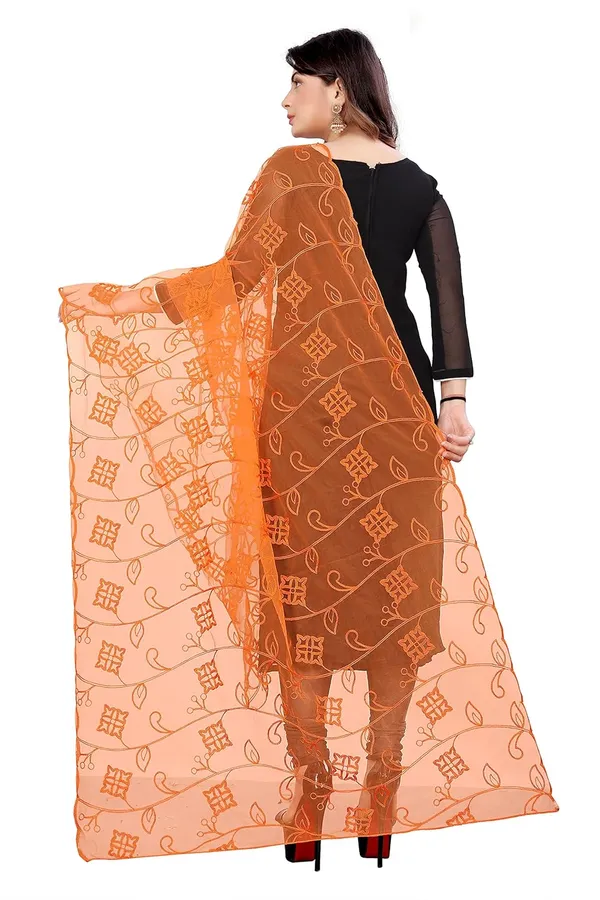 Designer_Women_Nylon_Net_Fancy_Embroidered_Dupatta_For_Women_Girl