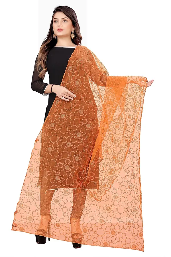 Designer_Women_Nylon_Net_Fancy_Embroidered_Dupatta_For_Women_Girl