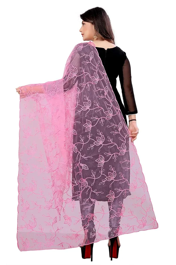 Product_Summary_Akshar_Llc_Designer_Women_Nylon_Net_Fancy_Embroidered_Dupatta_For_Women_Girl