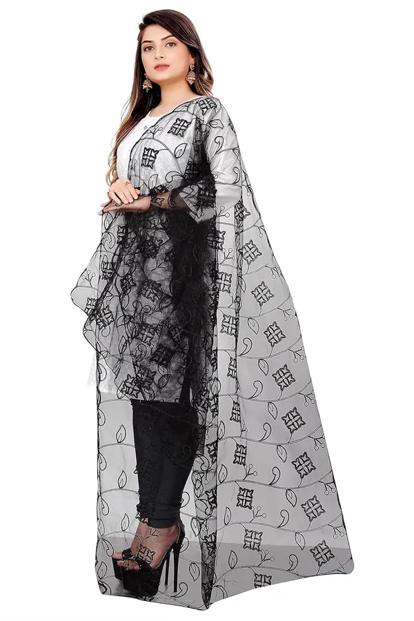 Designer_Women_Nylon_Net_Fancy_Embroidered_Dupatta_For_Women_Girl