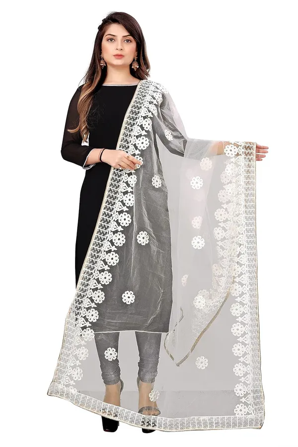 Designer_Women_Nylon_Net_Fancy_Embroidered_Dupatta_For_Women_Girls