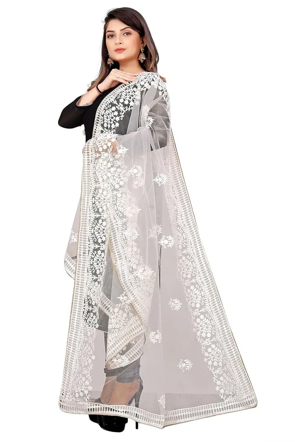 Designer_Women_Nylon_Net_Fancy_Embroidered_Dupatta_For_Women_Girls