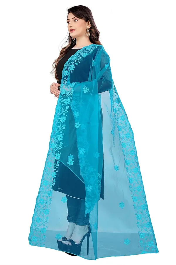 Designer_Women_Nylon_Net_Fancy_Embroidered_Dupatta_For_Women_Girl