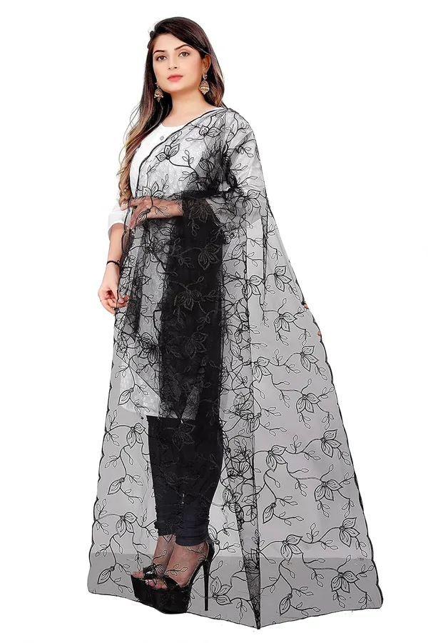 Designer_Women_Nylon_Net_Fancy_Embroidered_Dupatta_For_Women_Girl