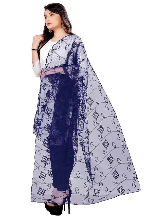 Designer_Women_Nylon_Net_Fancy_Embroidered_Dupatta_For_Women_Girl