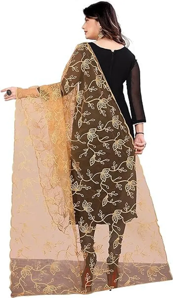 Designer_Women_Nylon_Net_Fancy_Embroidered_Dupatta_For_Women_Girl