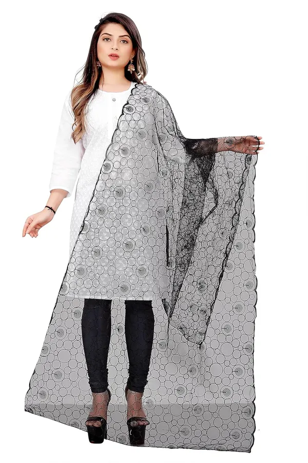 Designer_Women_Nylon_Net_Fancy_Embroidered_Dupatta_For_Women_Girl
