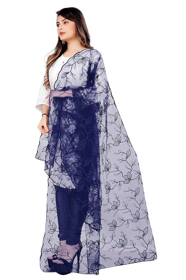 Designer_Women_Nylon_Net_Fancy_Embroidered_Dupatta_For_Women_Girl