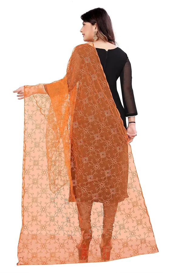 Designer_Women_Nylon_Net_Fancy_Embroidered_Dupatta_For_Women_Girl