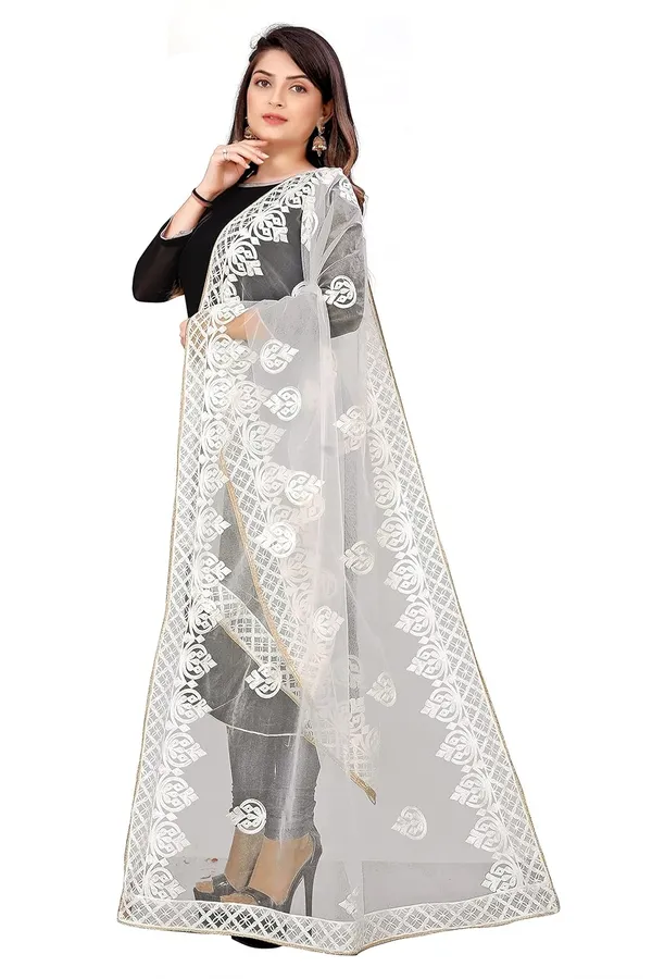Designer_Women_Nylon_Net_Fancy_Embroidered_Dupatta_For_Women_Girls