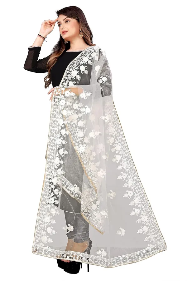 Designer_Women_Nylon_Net_Fancy_Embroidered_Dupatta_For_Women_Girls