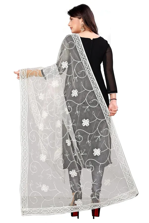 Designer_Women_Nylon_Net_Fancy_Embroidered_Dupatta_For_Women_Girls