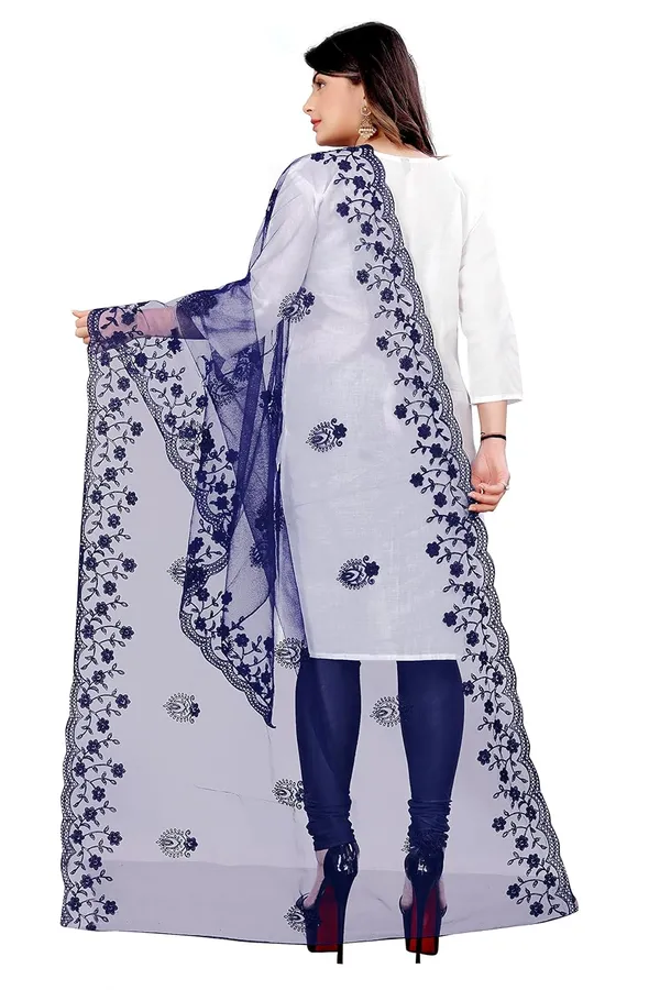 Designer_Women_Nylon_Net_Fancy_Embroidered_Dupatta_For_Women_Girl