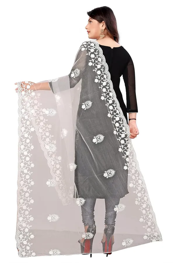 Designer_Women_Nylon_Net_Fancy_Embroidered_Dupatta_For_Women_Girl