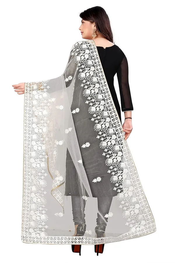 Designer_Women_Nylon_Net_Fancy_Embroidered_Dupatta_For_Women_Girls