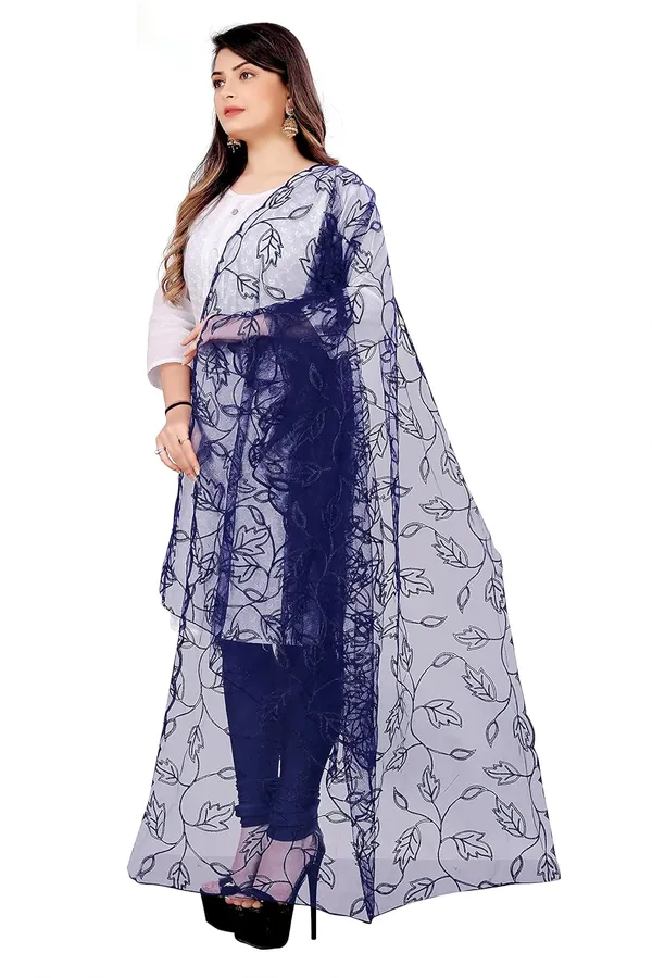Designer_Women_Nylon_Net_Fancy_Embroidered_Dupatta_For_Women_Girl