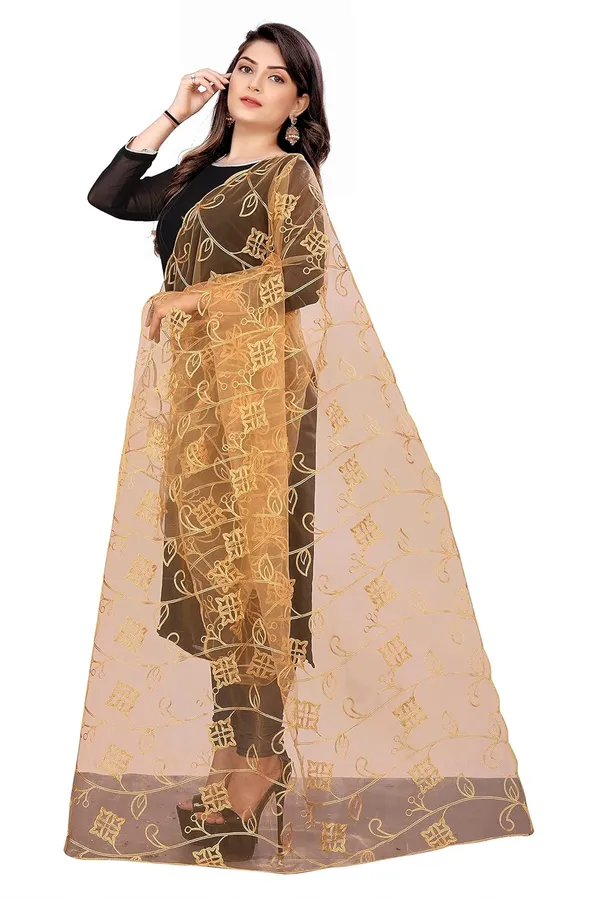 Designer_Women_Nylon_Net_Fancy_Embroidered_Dupatta_For_Women_Girl
