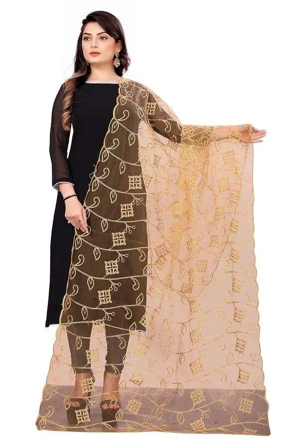 Designer_Women_Nylon_Net_Fancy_Embroidered_Dupatta_For_Women_Girl