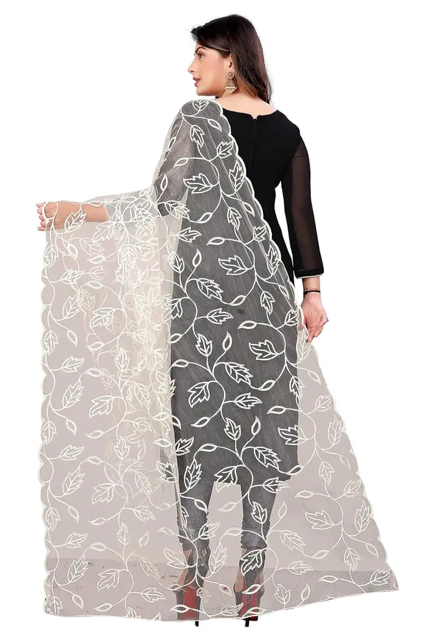 Product_Summary_Akshar_Llc_Designer_Women_Nylon_Net_Fancy_Embroidered_Dupatta_For_Women_Girl