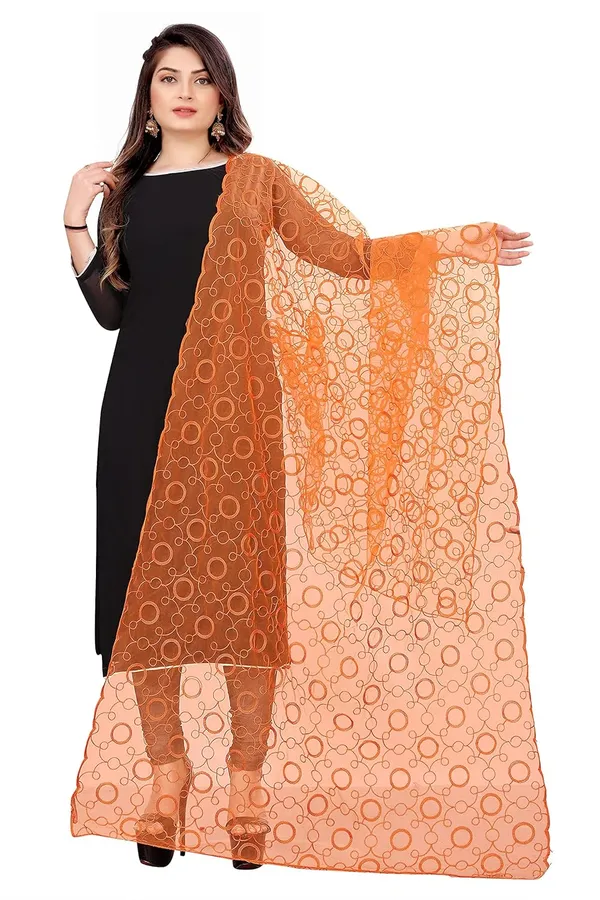 Designer_Women_Nylon_Net_Fancy_Embroidered_Dupatta_For_Women_Girl