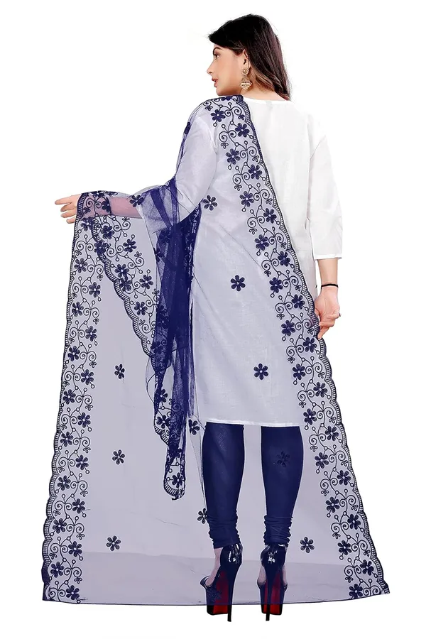 Designer_Women_Nylon_Net_Fancy_Embroidered_Dupatta_For_Women_Girl