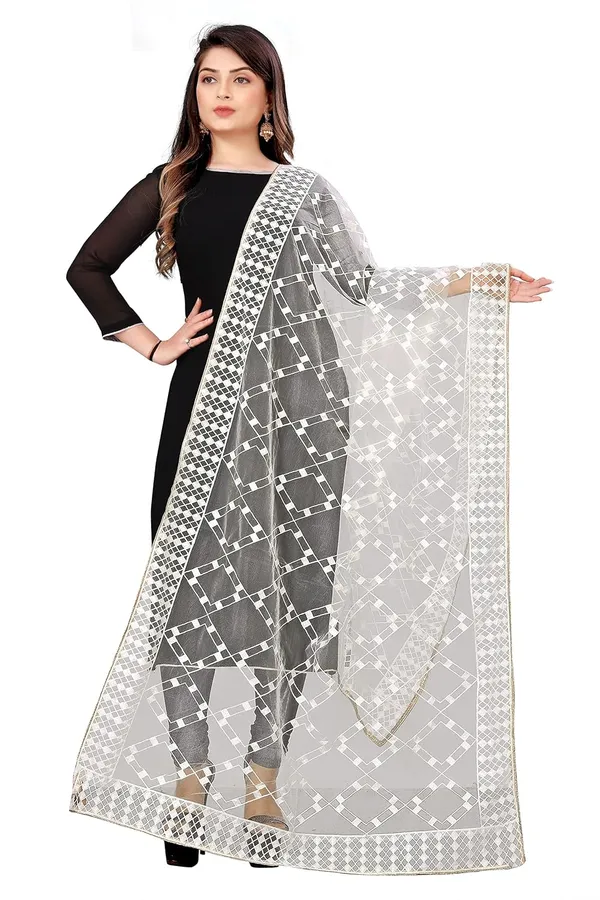 Designer_Women_Nylon_Net_Fancy_Embroidered_Dupatta_For_Women_Girls