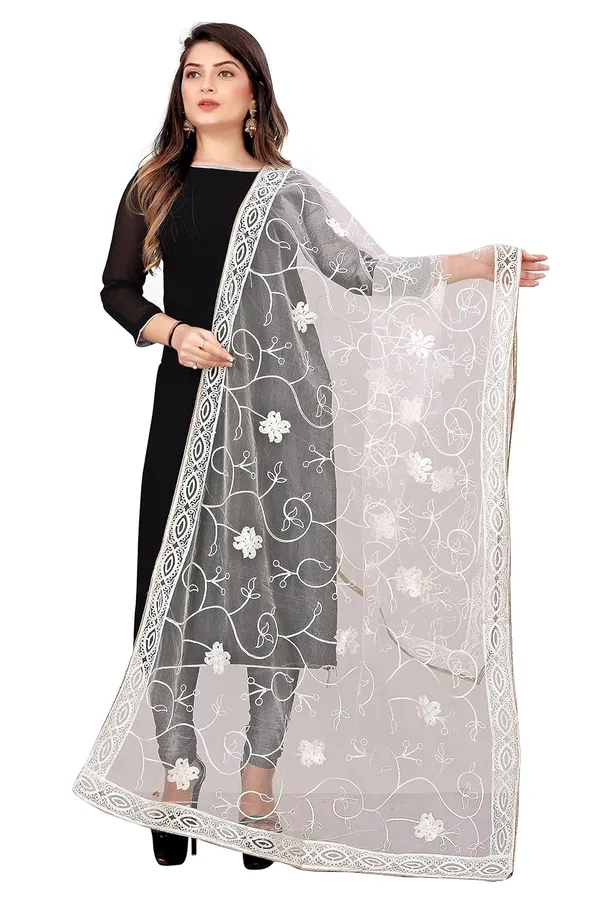 Designer_Women_Nylon_Net_Fancy_Embroidered_Dupatta_For_Women_Girls