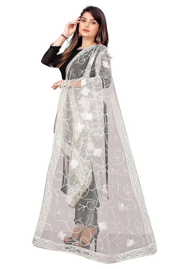 Designer_Women_Nylon_Net_Fancy_Embroidered_Dupatta_For_Women_Girls