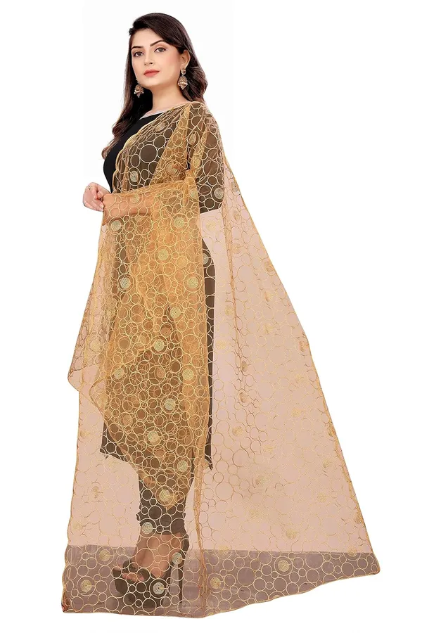 Designer_Women_Nylon_Net_Fancy_Embroidered_Dupatta_For_Women_Girl