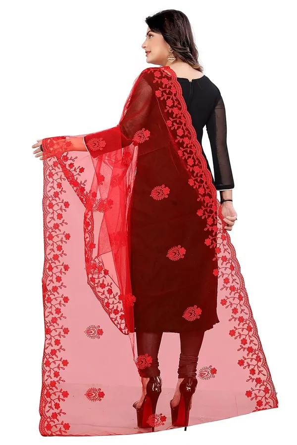 Designer_Women_Nylon_Net_Fancy_Embroidered_Dupatta_For_Women_Girl