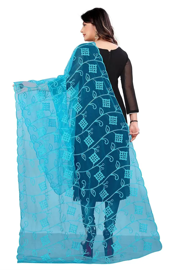 Designer_Women_Nylon_Net_Fancy_Embroidered_Dupatta_For_Women_Girl