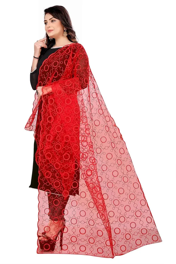 Designer_Women_Nylon_Net_Fancy_Embroidered_Dupatta_For_Women_Girl