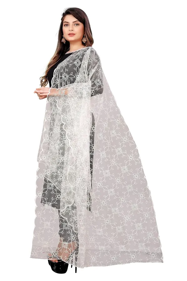 Designer_Women_Nylon_Net_Fancy_Embroidered_Dupatta_For_Women_Girl