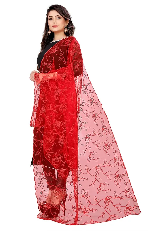 Designer_Women_Nylon_Net_Fancy_Embroidered_Dupatta_For_Women_Girl
