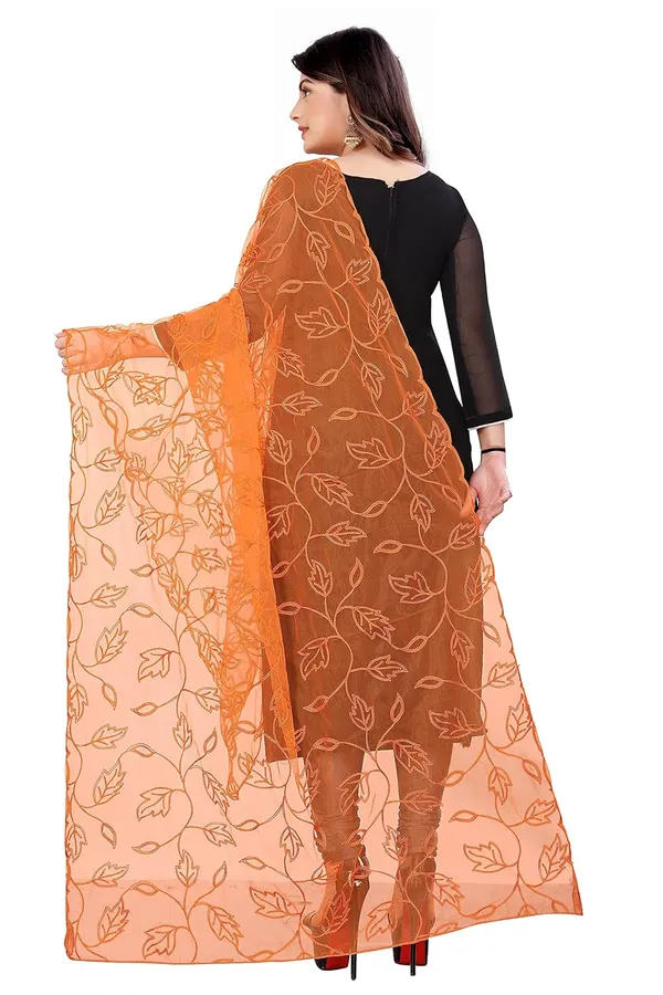 Designer_Women_Nylon_Net_Fancy_Embroidered_Dupatta_For_Women_Girl