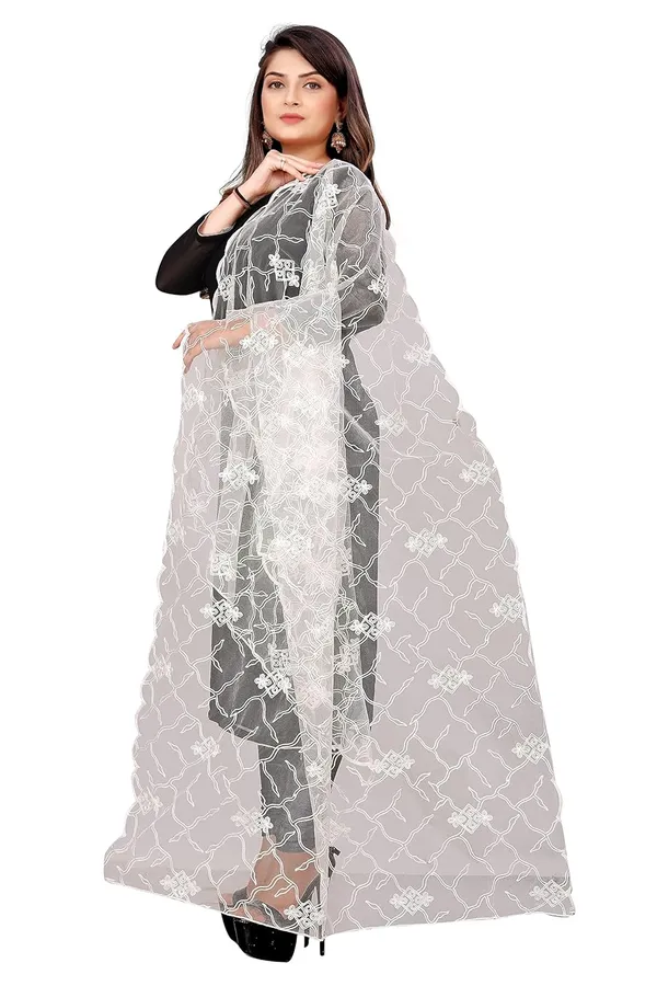 Designer_Women_Nylon_Net_Fancy_Embroidered_Dupatta_For_Women_Girl