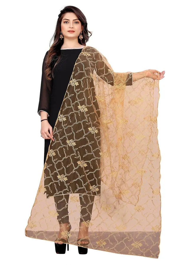 Designer_Women_Nylon_Net_Fancy_Embroidered_Dupatta_For_Women_Girl