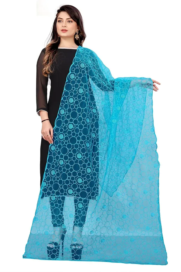 Designer_Women_Nylon_Net_Fancy_Embroidered_Dupatta_For_Women_Girl