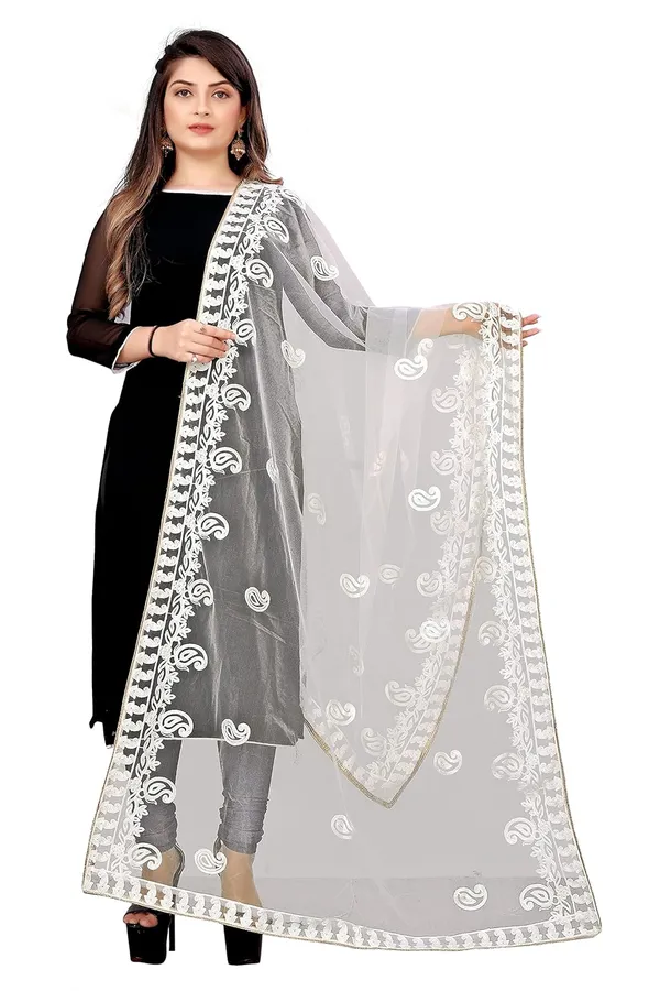 Designer_Women_Nylon_Net_Fancy_Embroidered_Dupatta_For_Women_Girls