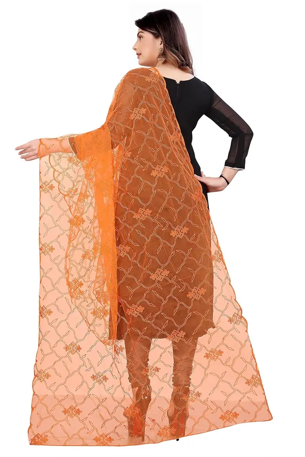 Designer_Women_Nylon_Net_Fancy_Embroidered_Dupatta_For_Women_Girl