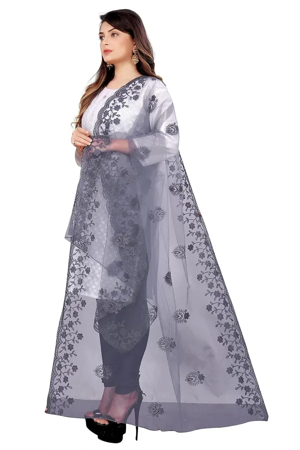 Designer_Women_Nylon_Net_Fancy_Embroidered_Dupatta_For_Women_Girl