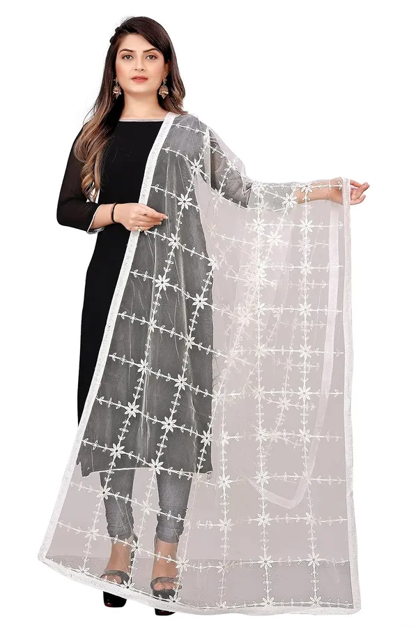 Designer_Women_Nylon_Net_Fancy_Embroidered_Dupatta_For_Women_Girls