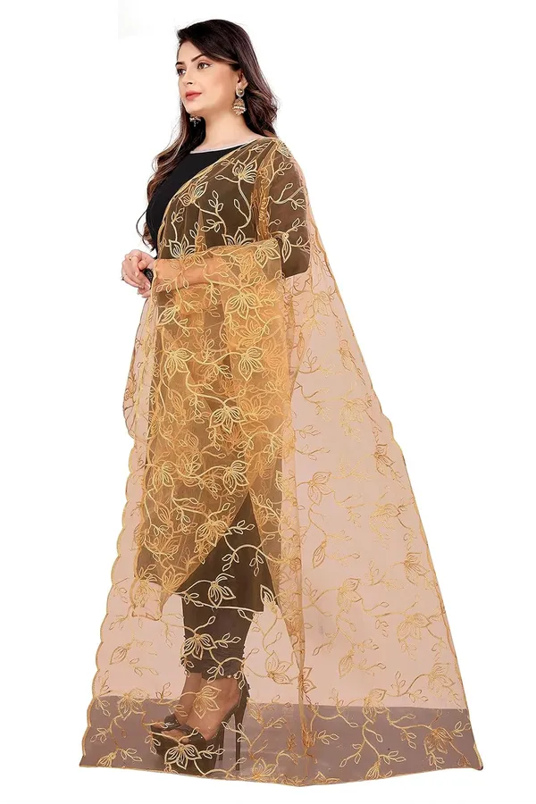 Designer_Women_Nylon_Net_Fancy_Embroidered_Dupatta_For_Women_Girl