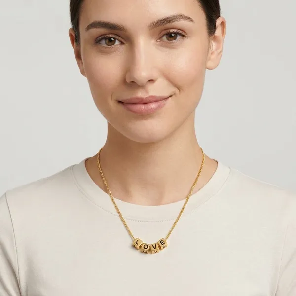 AMRITRATAN_Gold_Plated_LOVE_Letter_Pendant_Necklace_for_Women_&_Girls_|_Minimalist_Stainless_Steel_Chain_Necklace_|_Everyday,_Casual,_Office_&_Gift_Wear