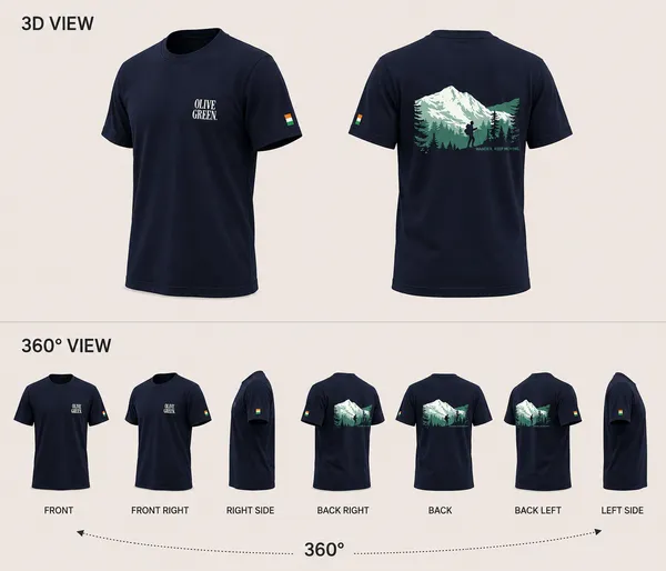 Olive_Green_Graphic_T-Shirt_-_The_Mission_-_Deep_Navy