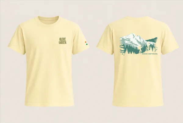 Olive_Green_Graphic_T-Shirt_-_The_Mission_-_Ivory