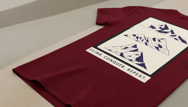 Olive_Green_Graphic_T-Shirt_-_CCR_-_Cabernet_Red