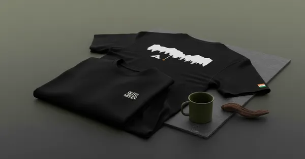 Olive_Green_Graphic_T-Shirt_-_Camping_-_Z_Black